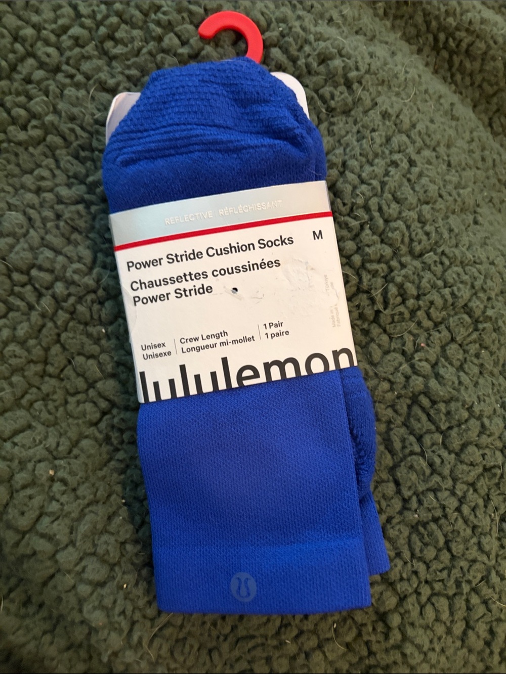 lululemon athletica Power Stride Cushion Crew Socks - Blue